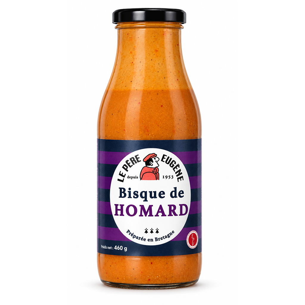 Bouteille de bisque de homard Le Père Eugène
