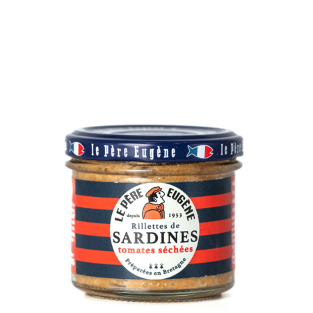 RILLETTES DE SARDINES TOMATES SECHEES PERE EUGENE 90G