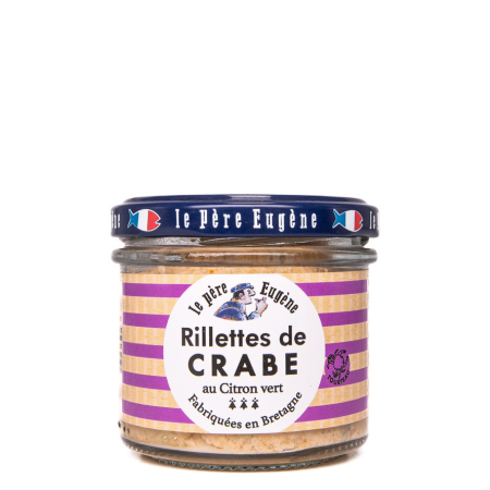 rillettes de crabe citron vert boutique en ligne père eugene