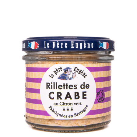 rillettes de crabe citron vert boutique en ligne père eugene