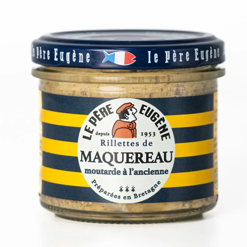 Rillettes de Maquereau moutarde à l’ancienne