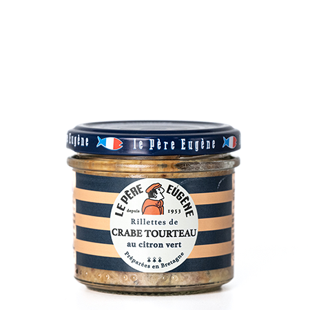 Rillettes de crabe au citron vert Le Père Eugène