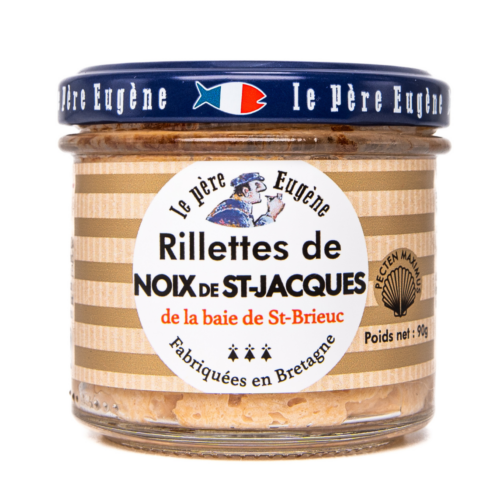 rillettes de noix de saint jacques baie de saint brieuc