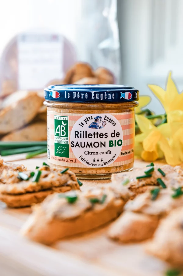 rillettes saumon bio confit pere eugene