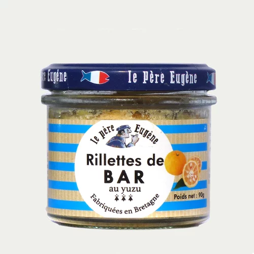 Rillettes de bar au citron