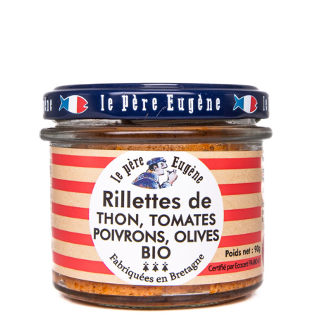 Rillettes de Thon tomates et olives BIO