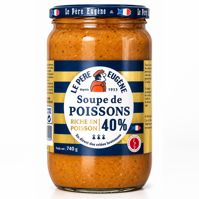 Soupe de poissons 40% Le Père Eugène - grand format