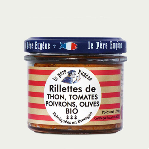 Rillettes de Thon tomates et olives BIO