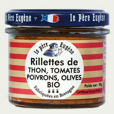 Rillettes de Thon tomates et olives BIO