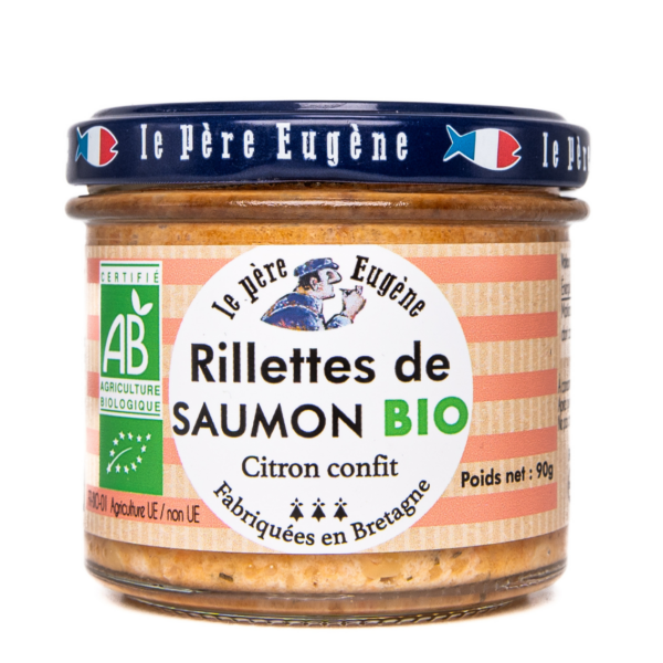 Rillettes BIO Saumon AB & Citron confit