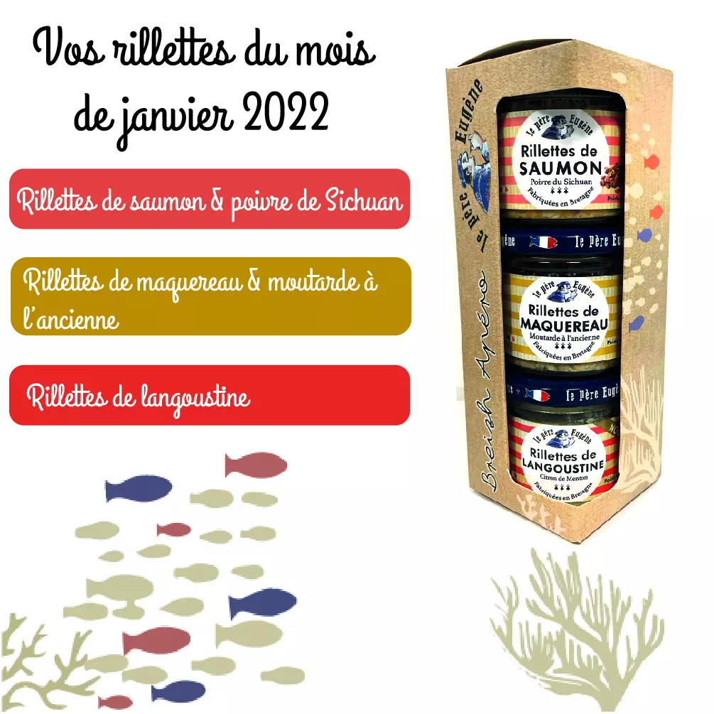Le trio 90gr du mois de janvier