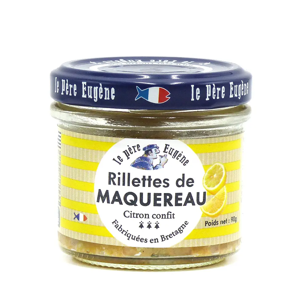 Rillettes de maquereau citron confit du Père Eugène