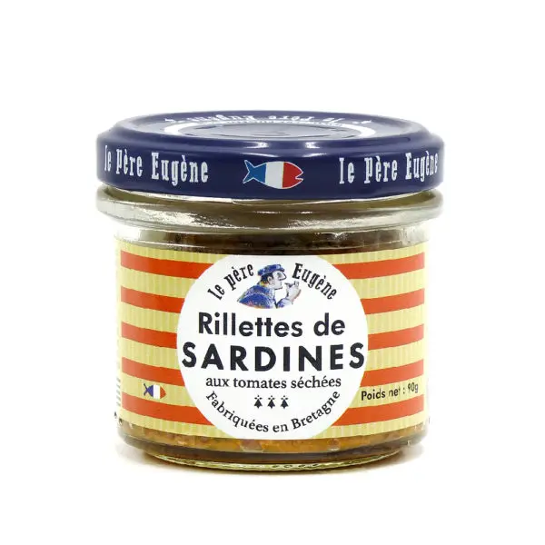 Rillettes de sardines tomates séchées du Père Eugène