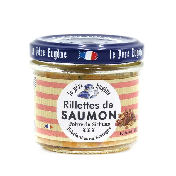 Rillettes de saumon poivre de sichuan du Père Eugène