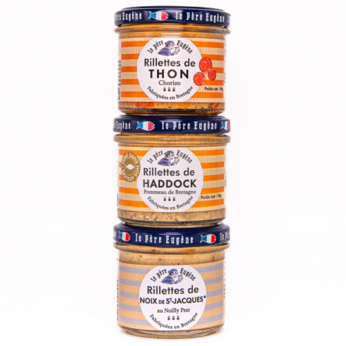coffret rillettes sardines + thon