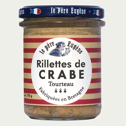 Rillettes de crabe tourteau
