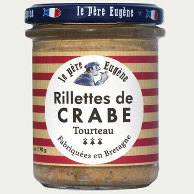 Rillettes de crabe tourteau