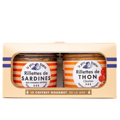 coffret rillettes sardines + thon