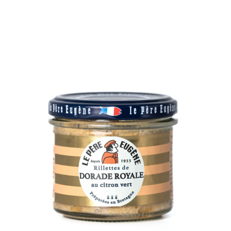 RILLETTES DORADE ROYALE CITRON VERT PERE EUGENE 90G