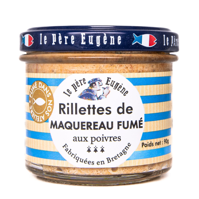 Rillettes de Maquereau fumé aux poivres