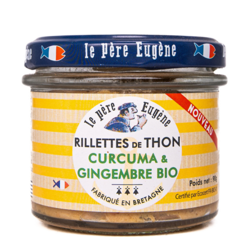 Rillettes de Thon, Curcuma & Gingembre BIO