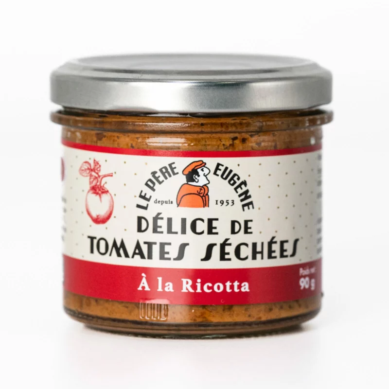 Délice de tomates séchées et ricotta