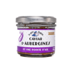 caviar d'aubergines et une pointe d'ail