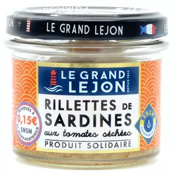 Rillettes sardines tomates séchées SNSM