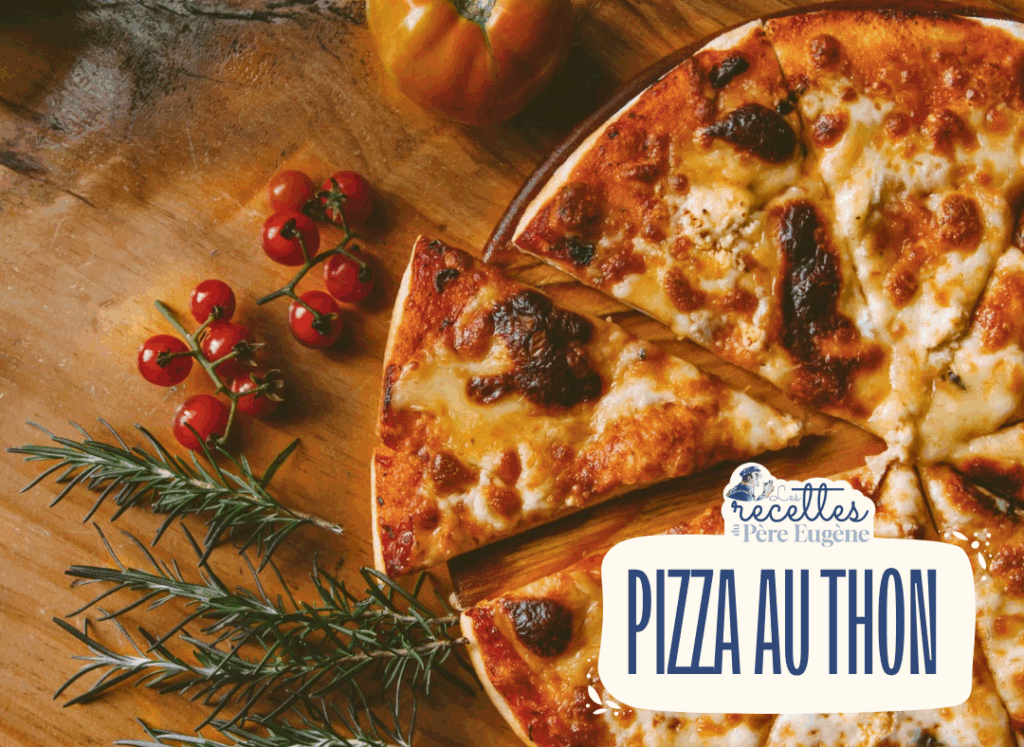 recette pizza émiettés de thon pere eugene