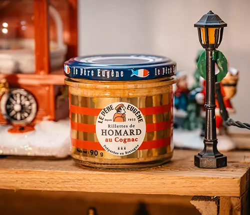 Gamme gourmet rillette homard cognac