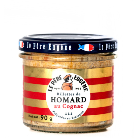 RILLETTES HOMARD COGNAC PERE EUGENE 90G