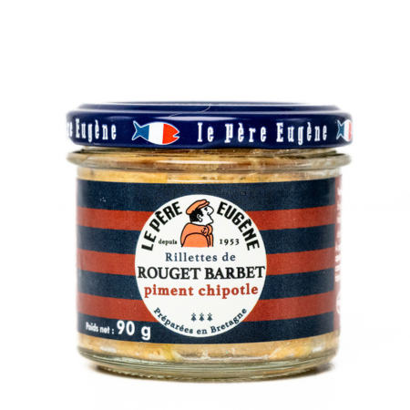 RILLETTE ROUGET BARBET PIMENT CHIPOTLE 90G