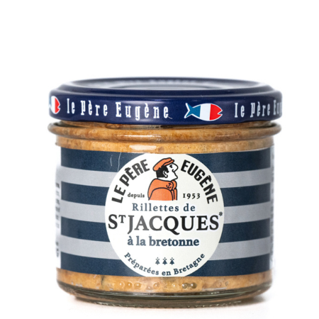RILLETTES SAINT JACQUES PERE EUGENE 90G