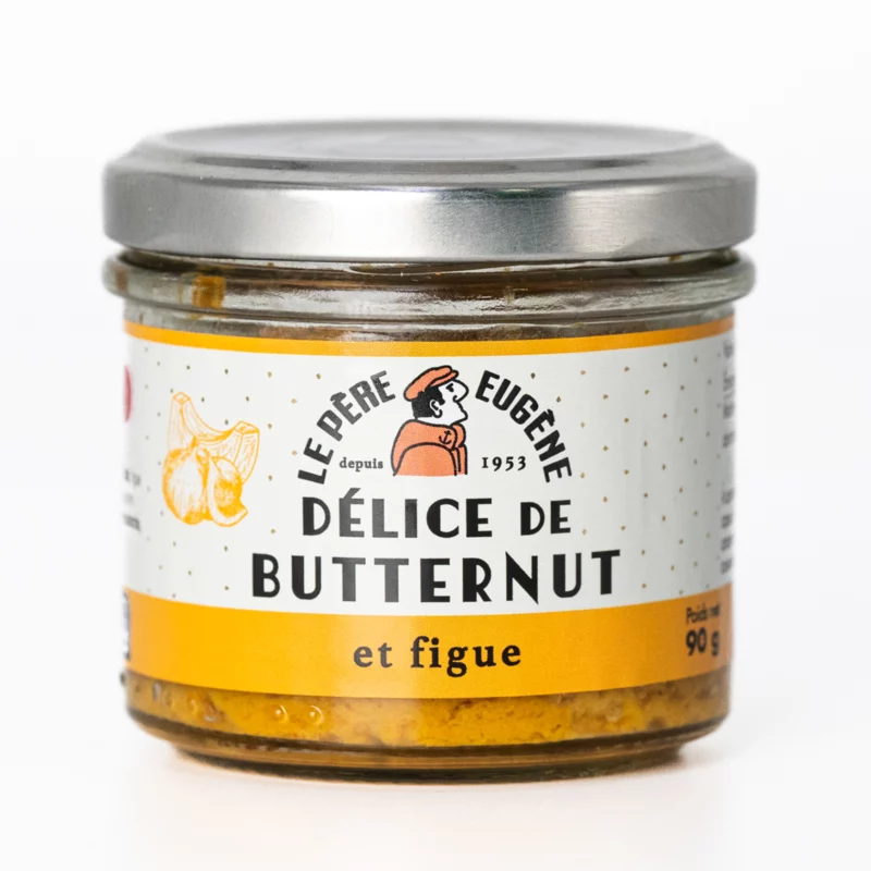 Délice de Butternut et figues préparé en Bretagne - 90G