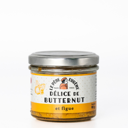 Délice de Butternut et figues préparé en Bretagne - 90G