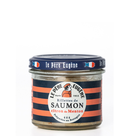 Rillette Saumon Citron de Menton 90G