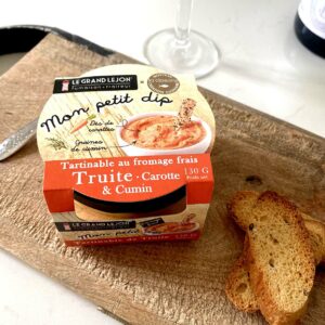 dip truite fumée collaboration préparée en Bretagne le grand lejon - la closerie